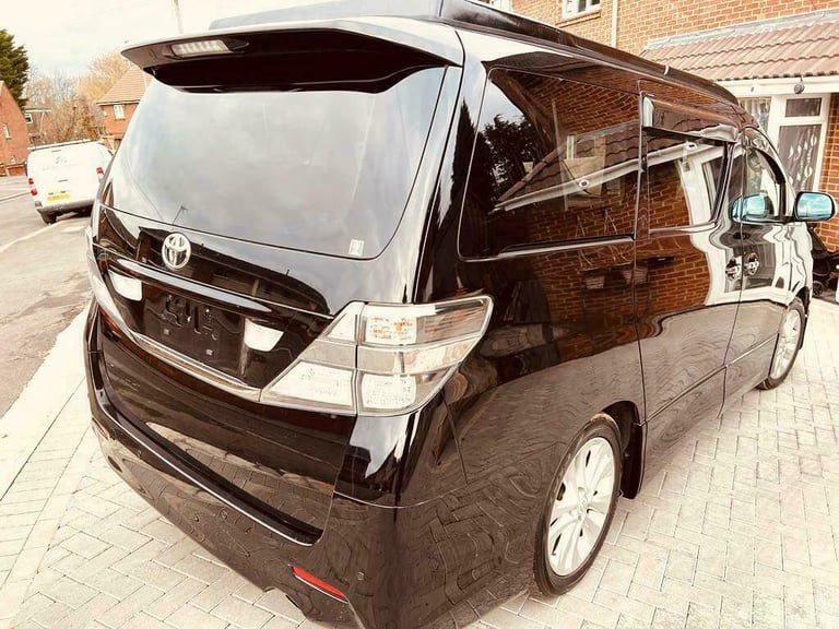 2008 Toyota ALPHARD VELLFIRE POP TOP 4 BERTH NEW CAMPER CONVERSION RUST FREE 