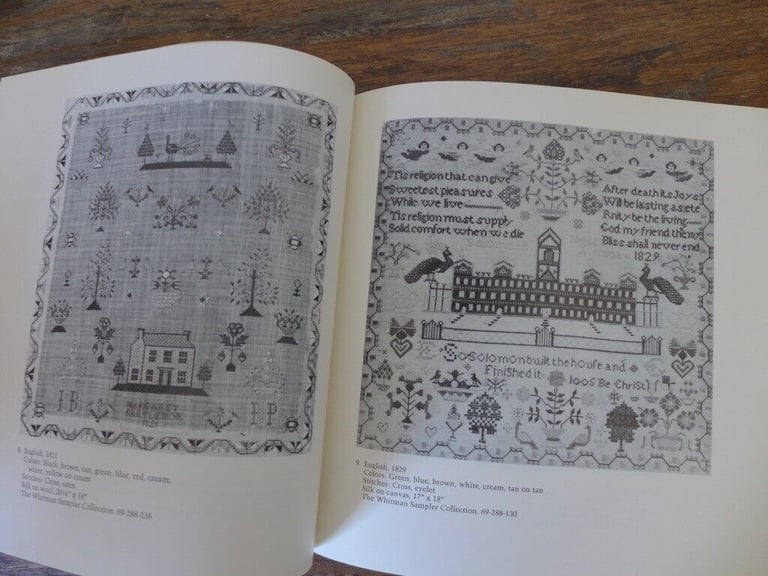 Rare Collectable Needlework Booklet: THE STORY OF SAMPLERS.