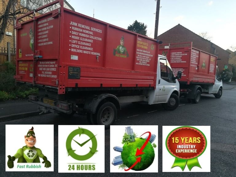 ALL LONDON-RUBBISH REMOVAL,WASTE CLEARANCE,HOUSE COLLECTION,Garden,Waste Disposal,General,Builders
