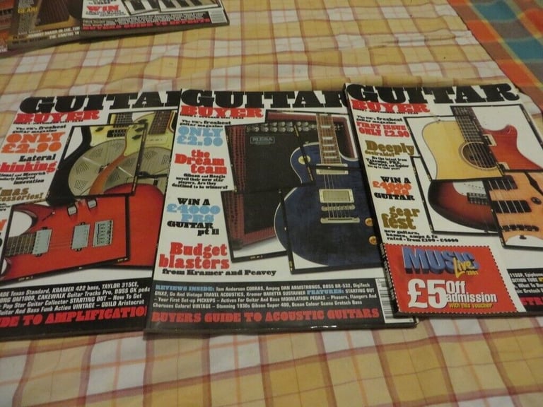 Collectable music magazines from the 70’s, 80’s, 90’s, 00’s, 10’s. 