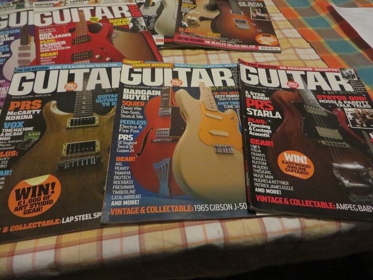 Collectable music magazines from the 70’s, 80’s, 90’s, 00’s, 10’s. 