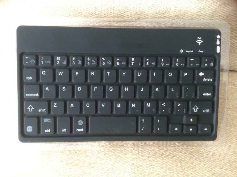 Bluetooth Wireless Keyboard with Stand