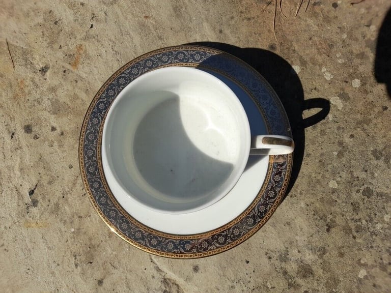 Vintage Sango Classic Lace Cup + Plate