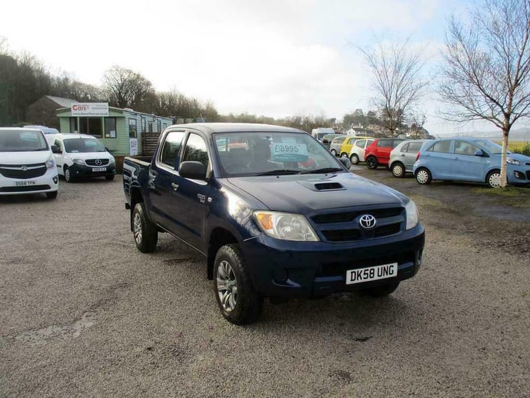 2008 Toyota Hilux 2.5 D-4D 4WD DOUBLE CAB PICK UP. Only 107,000 miles NO VAT