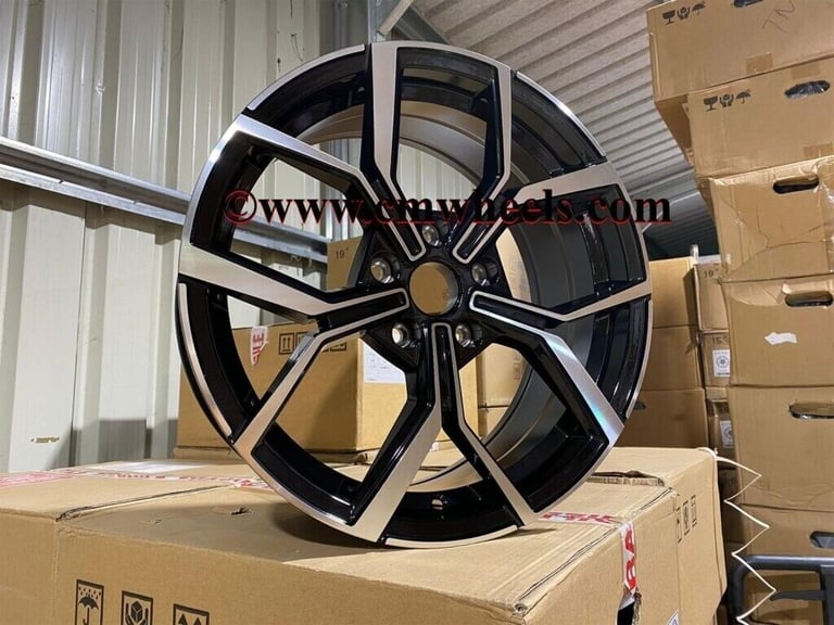 17" Inch Faro Style Alloy Wheels VW Golf MK5 MK6 MK7 MK7.5 Audi A3 Seat Leon Caddy Skoda 5x112