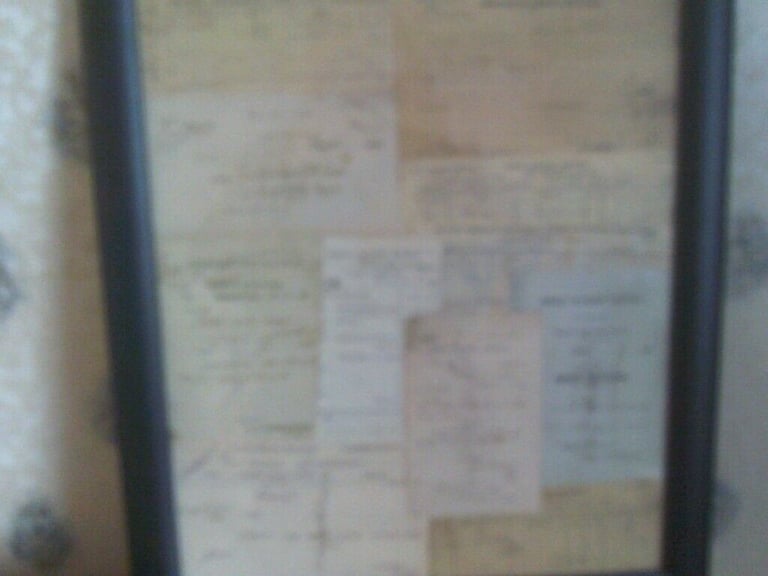 11 MIXED  NORTH EASTERN RAILWAY ITEMS   FRAMED  