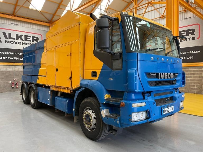IVECO 6X4 STEEL TIPPING WASTE WATER TANKER/GULLY SUCKER