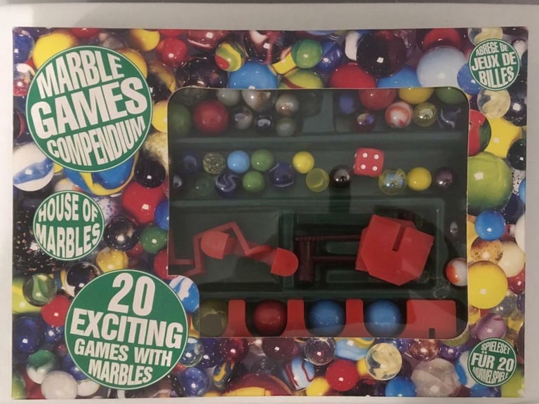 Vintage House of Marbles - marble games compendium, 20 exciting games with marbles