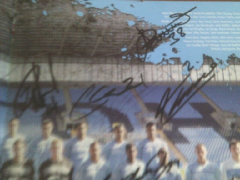 MULTI SIGNED COVENTRY CITY Football  ANNUAL 2013 H/B  