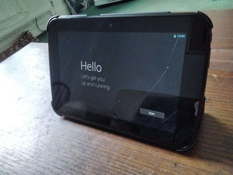 image for Tesco Hudl HT7B16S3 Android Tablet 16Gb AND Case AND Charger. 19cm by 13cm. FOR PARTS