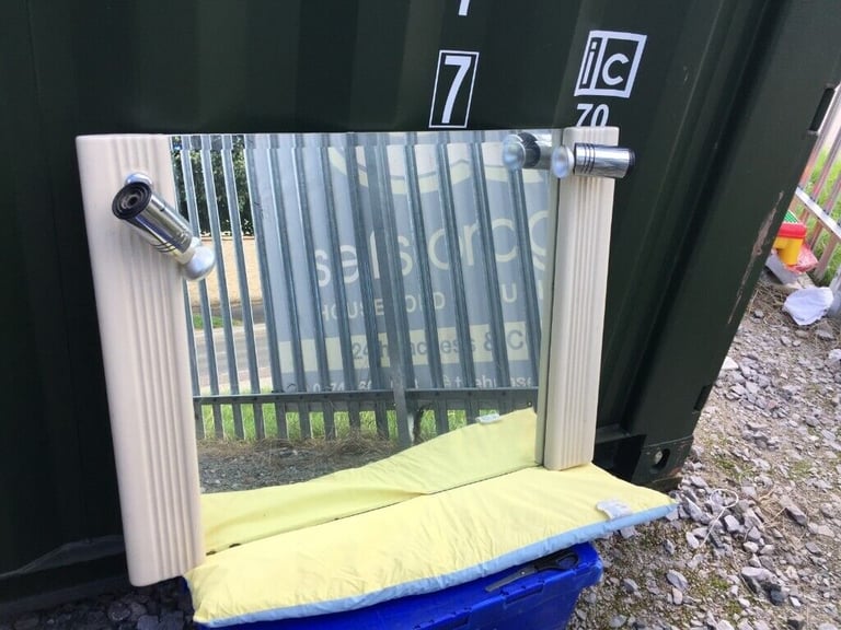 Vintage Very Heavy High Quality Rectangle Bathroom Mirror With Light Fitting