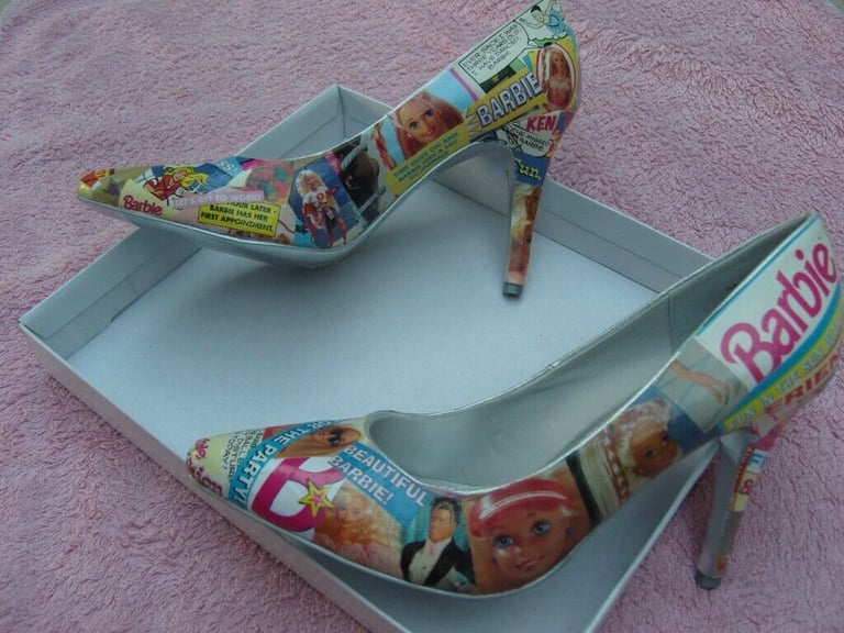 image for *** LADIES BRAND NEW  ``BARBIE``  THEMED  SHOES ***