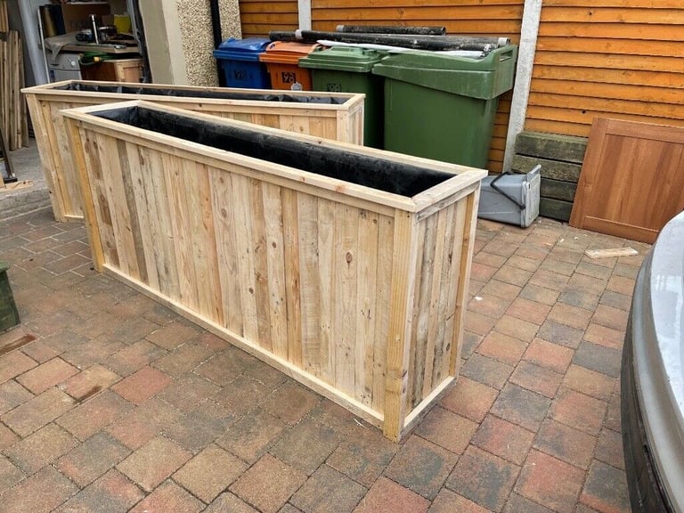 image for Wooden Handmade Flower/Plant/Vegetable Planter