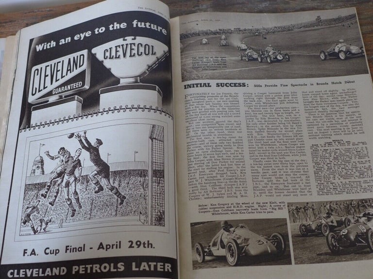 RARE! The AUTOCAR dated 21 April 1950. Features Aston Martin DB2 & Bentley Mark VI 4.25-litre Saloon