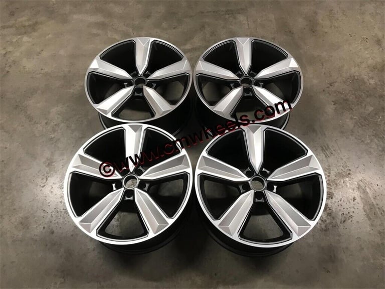 19 20" Inch Audi RS4 / RS5 Style wheels  A4 A5 A6 A7 A8 Q3 Q5 Q7 Golf Seat Leon Skoda 5X112