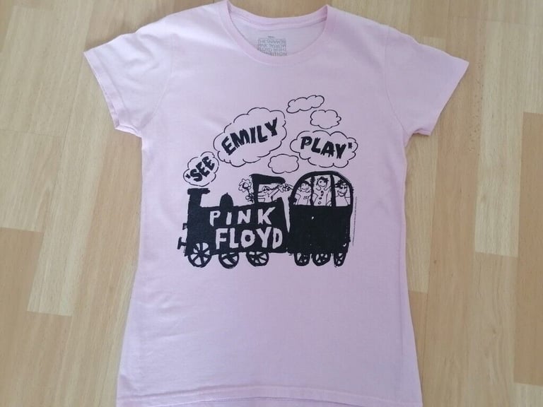 Collectible Authentic PINK FLOYD See Emily Play T Shirt. Size : S . Licensed Merchandise 