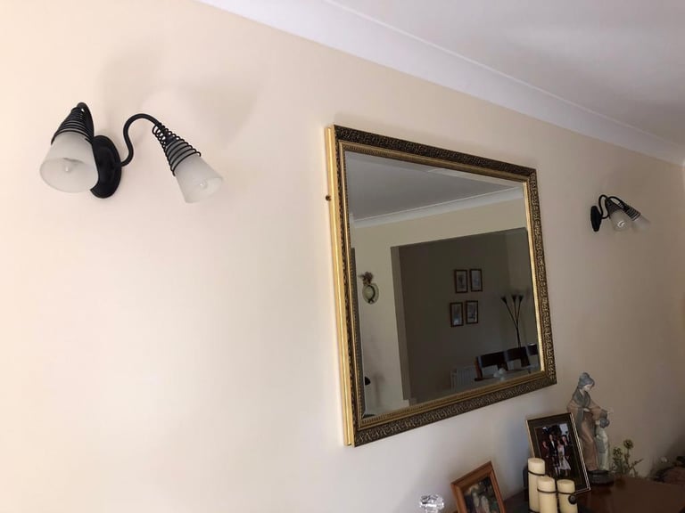 3 x Wall lights