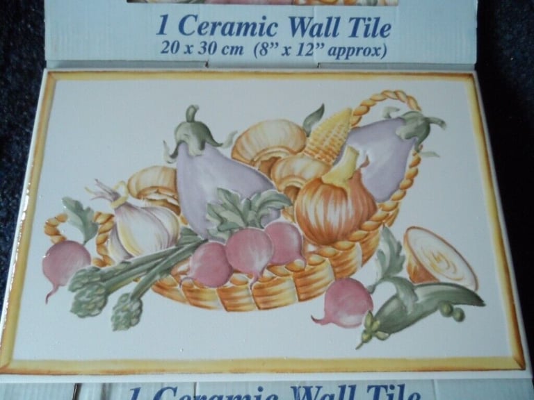 Bargain 74 off Classics Vegetable Samantha Design Ceramic Kitchen wall tiles
