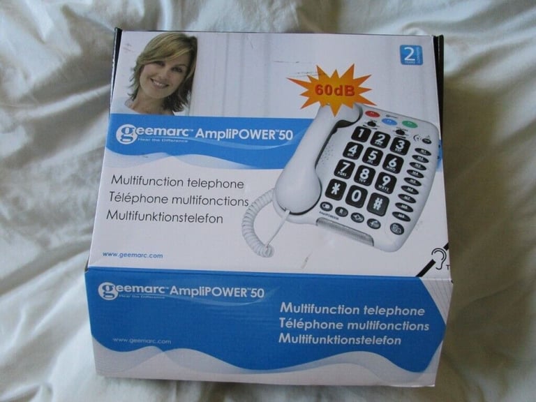 Massive Saving on this Special Hi-Power Telephone for Disabled Folk - Geemarc AmliPOWER 50