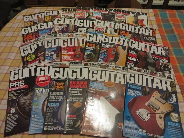 Collectable music magazines from the 70’s, 80’s, 90’s, 00’s, 10’s. 
