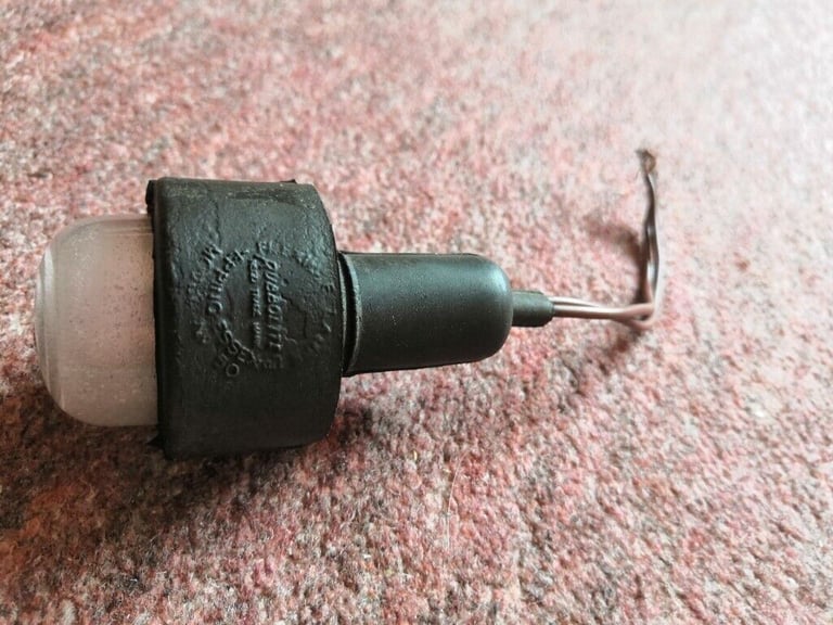 Vintage, Rubbolite Clear Electric Light - Towing, Trailers, Spares & Repairs