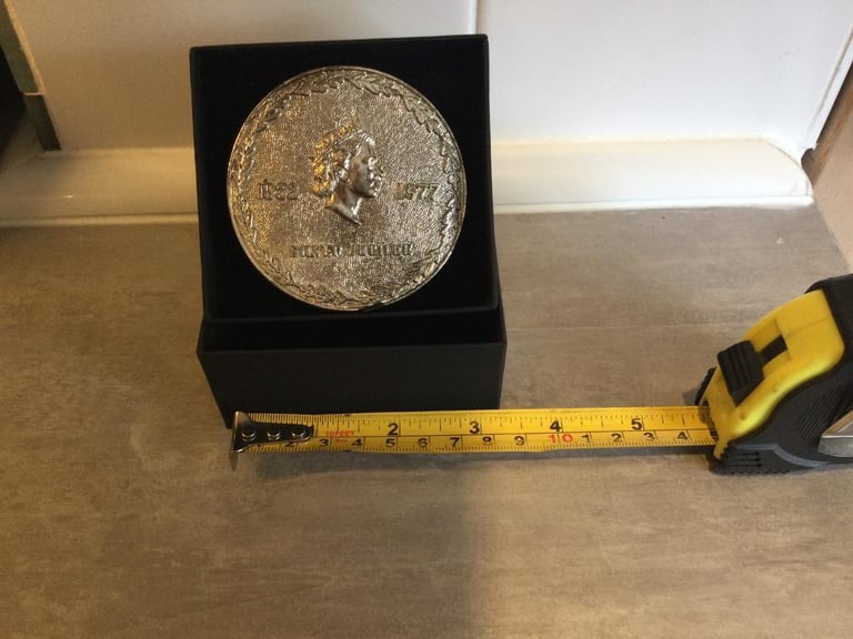 Rare Silver Jubilee Belt Buckle