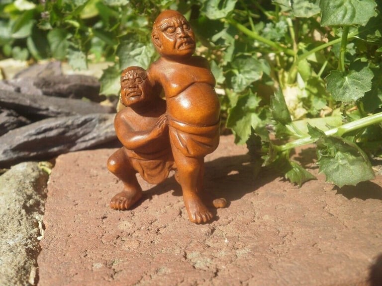 Netsuke gifts hand carved wooden collectable ornament over 270 to choose from