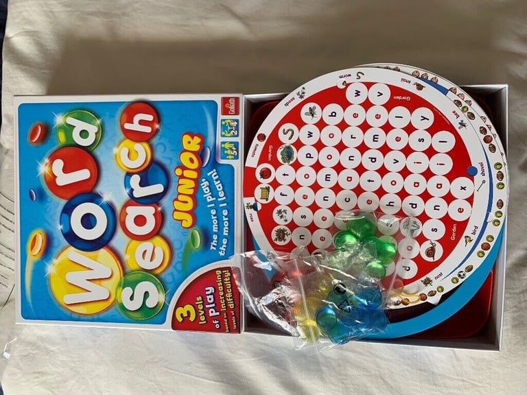 Wordsearch Junior Board Game by Drumond Park (new/boxed) STEM