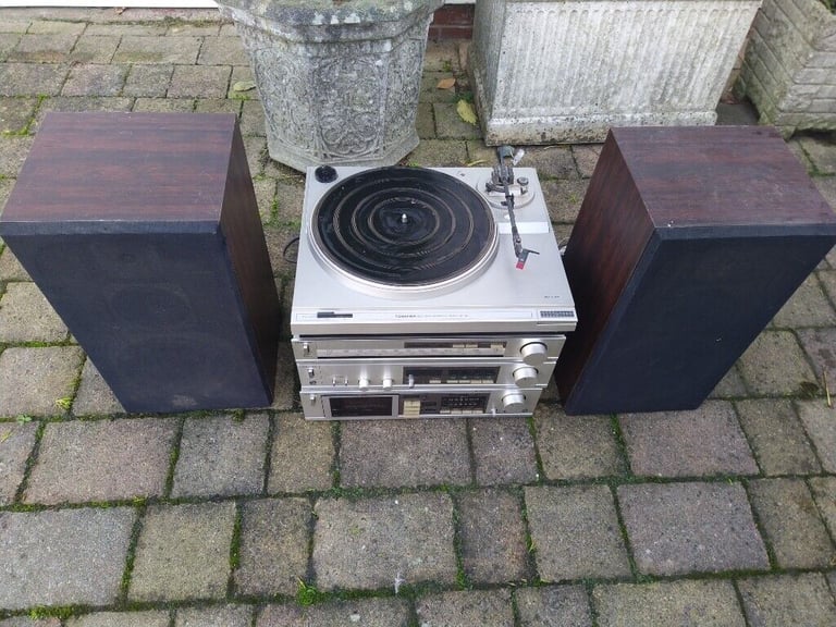 Toshiba Vintage system hifi separates