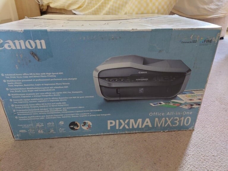 PRINTER SCANNER PHOTOCOPY CANON MX 310 - BOXED - LIKE NEW!