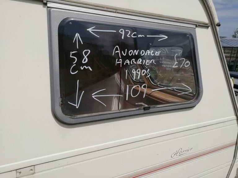 image for Avondale Harrier Caravan offside window