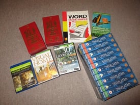 19 x DVDs and VHSs, PC books Job lot Bundle 