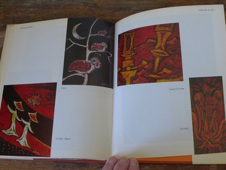Two Collectable Vintage Craft Books: BATIK FOR BEGINNERS and DECOUPAGE. The two for £15.