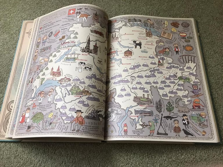 Maps by Aleksandra Mizielinska and Daniel Mizielinski