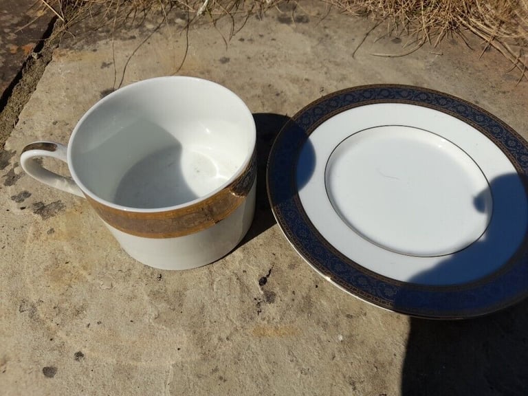 Vintage Sango Classic Lace Cup + Plate