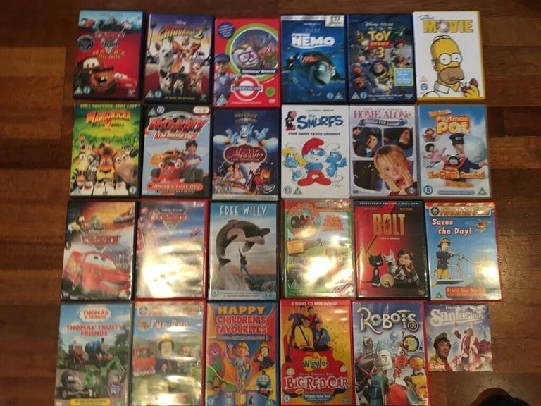 image for 24 kids DVD's