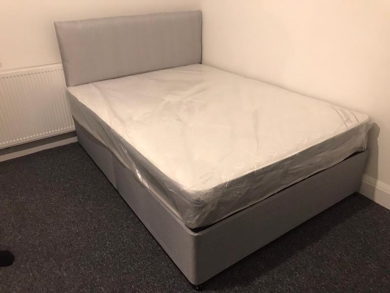 Brand New  Small double bed-double bed-single bed with mattress opt