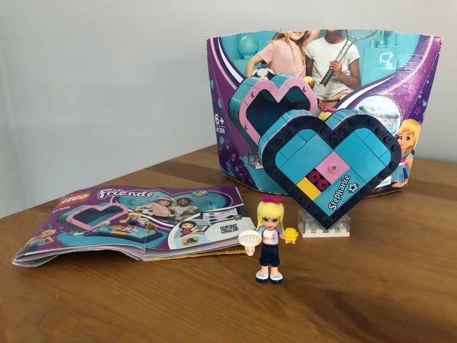 Lego Friends 41356 Stephanie trinket heart box Christmas gift idea