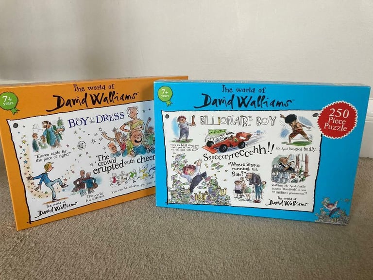 David Walliams jigsaw set 