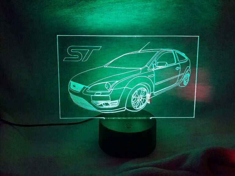 Ford Focus ST LED Illuminated Etching Display Light Colour Changing