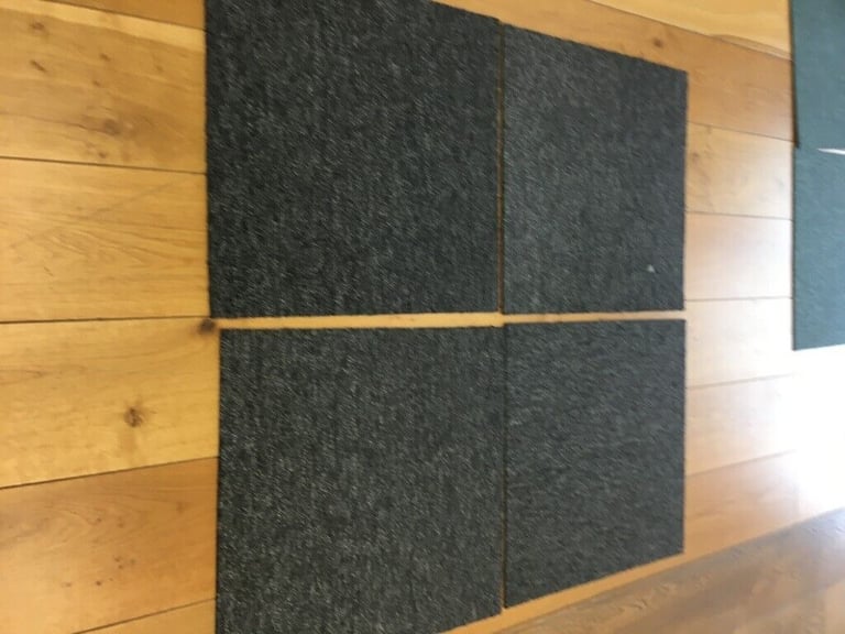 Few stock of Carpet Tiles Retail Floor Office/Home Green/LightGrey(Used and Brand new)