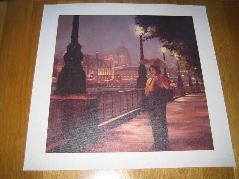 Mark Spain Canvas Print Unframed {40x40cm} approx {Choice of} 