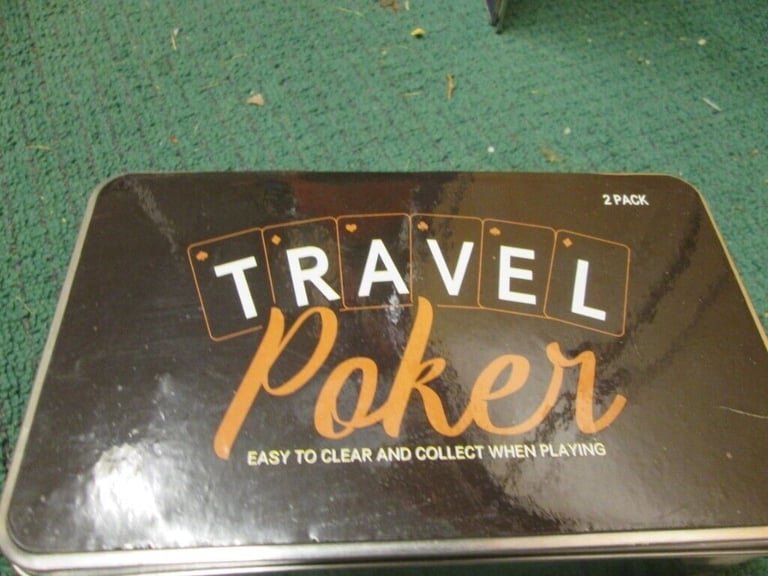 Travel Poker Set New un-opened 