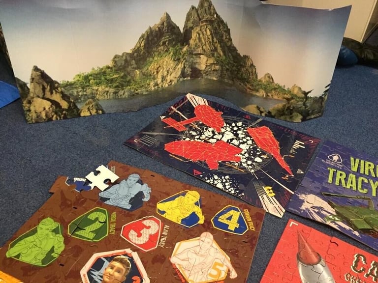 Thunderbirds 10 in 1 3D puzzles
