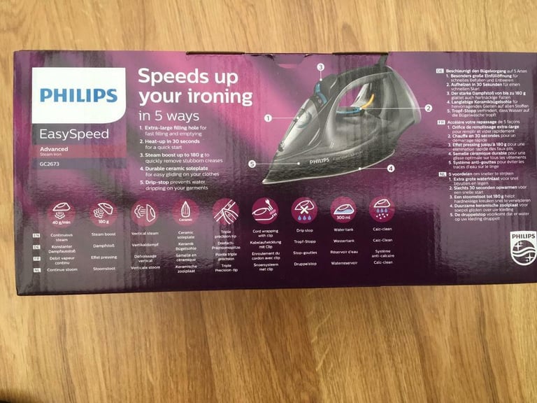 Phillips easyiron brand new 