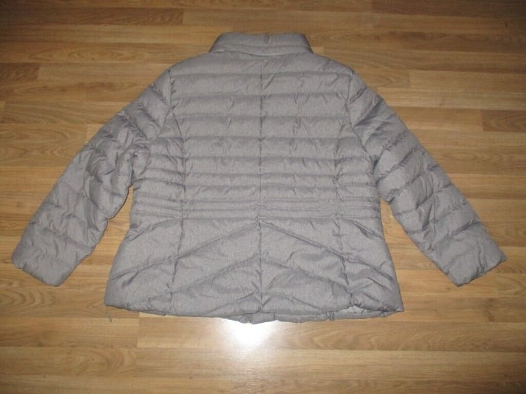 Womens principles grey puffer jacket size 22