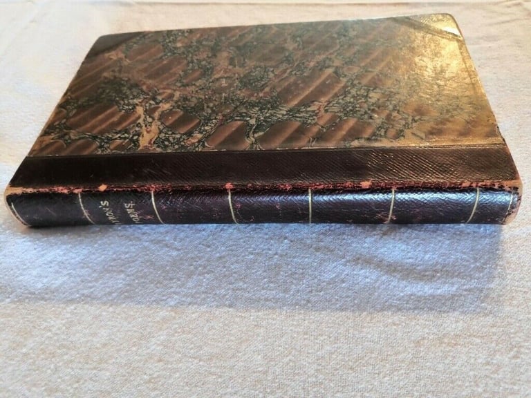 1814, Antique, Very Rare, Byron's Poems - Four Poems, Leather Bound Hardback