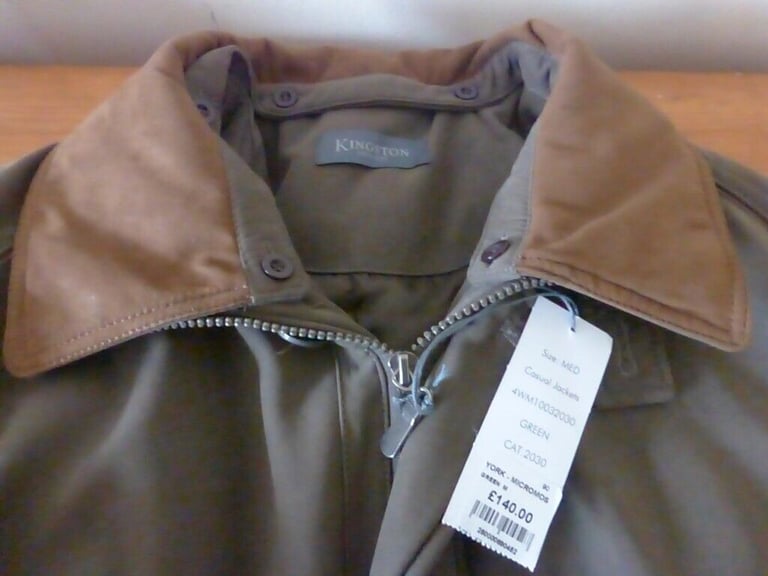 KINGSTON Men's smart/casual 3/4 length coat - Size Medium, brand new with tags (cost £140 new)