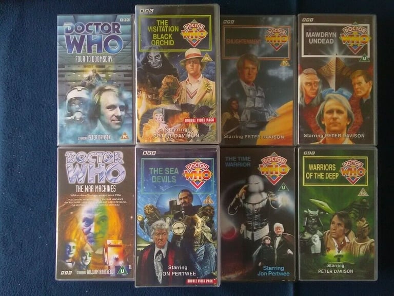 ** DR WHO VIDEO TAPES **