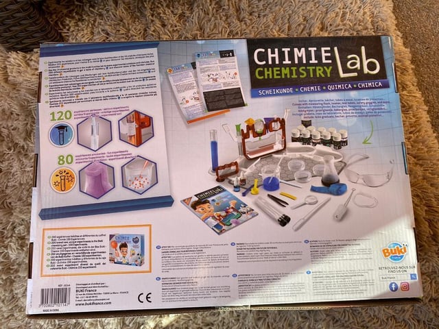Buki Chimie Chemistry Set 75 Experiments